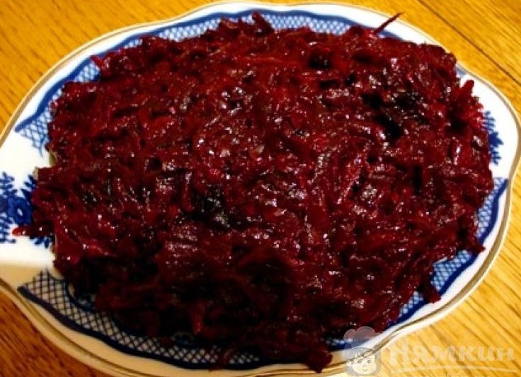 Икра из отварной свеклы: рецепт на зиму