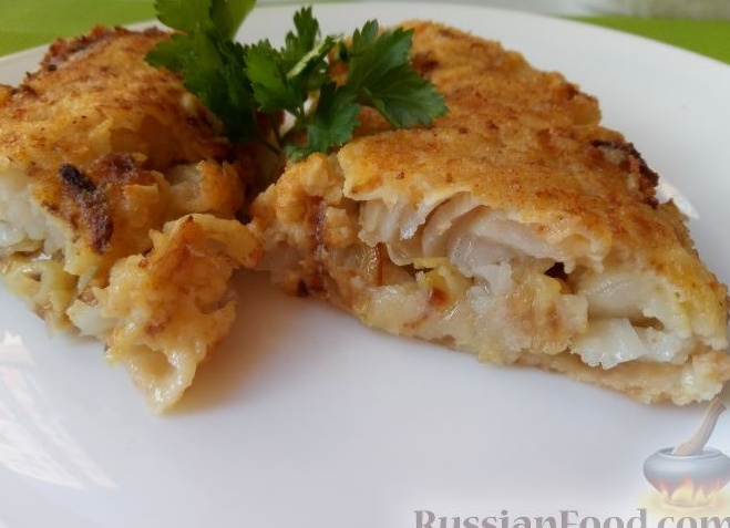 Жаренный минтай