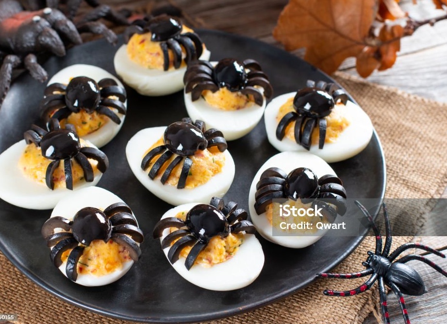 Яйца на Хэллоуин 