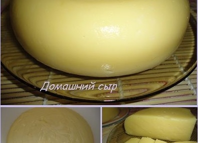 Твердый сыр из МОЛОКА и КЕФИРА