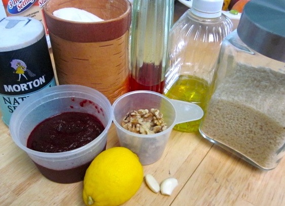 Свекольная икра с лимоном