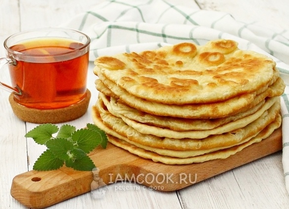 Лепешки на сметане