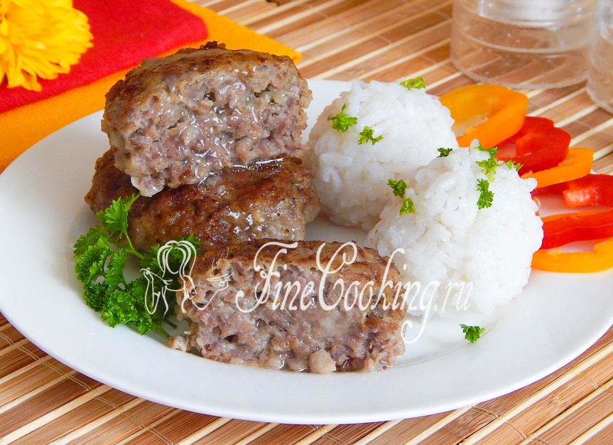 Котлеты из куриных желудков