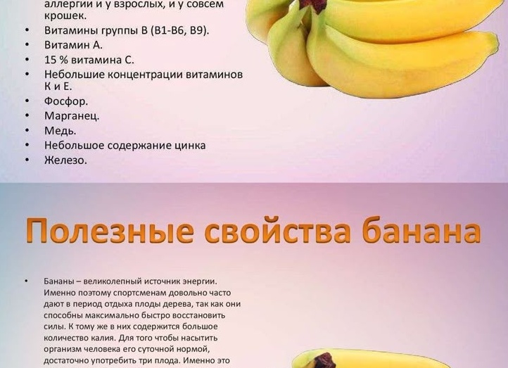 Бананы: польза и вред для здоровья организма мужчин и женщин